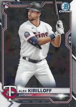Alex Kirilloff Minnesota 2021 Bowman Chrome