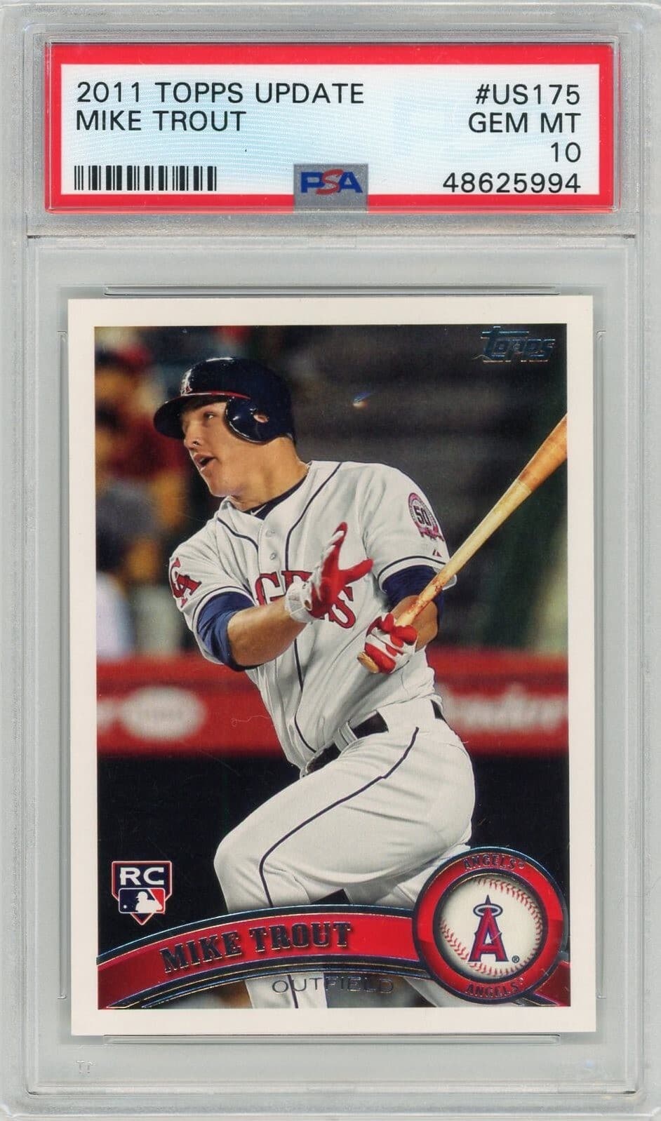 Baseball Mike Trout 2011 Topps Update