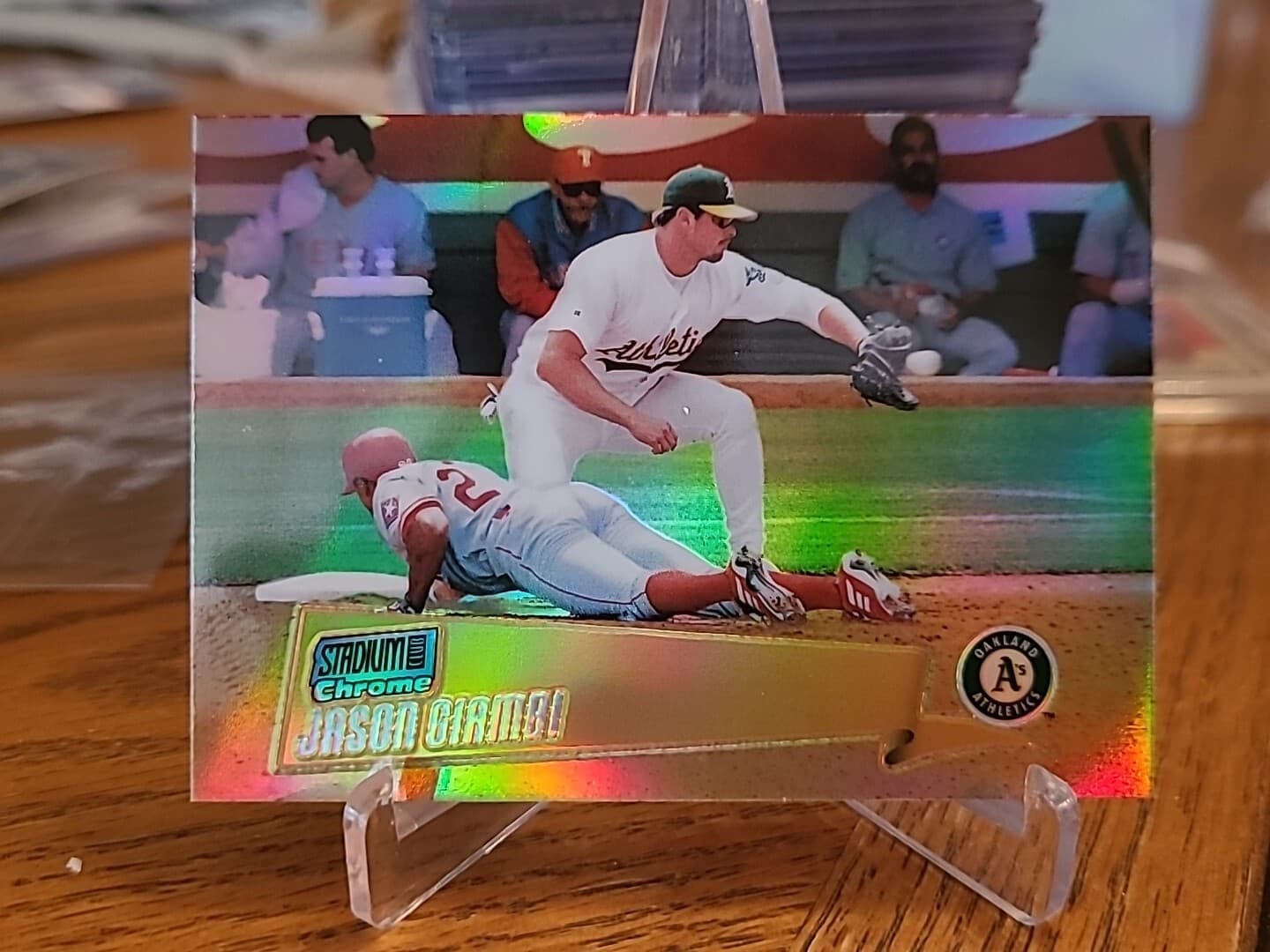 Baseball Jason Giambi 2000 Topps Stadium Club 2000 Topps Stadium Club