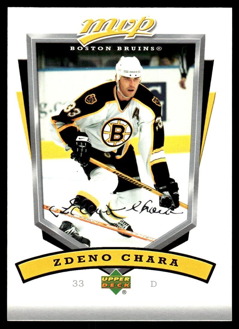 Zdeno Chara Boston 2006 Upper Deck 2006 Upper Deck