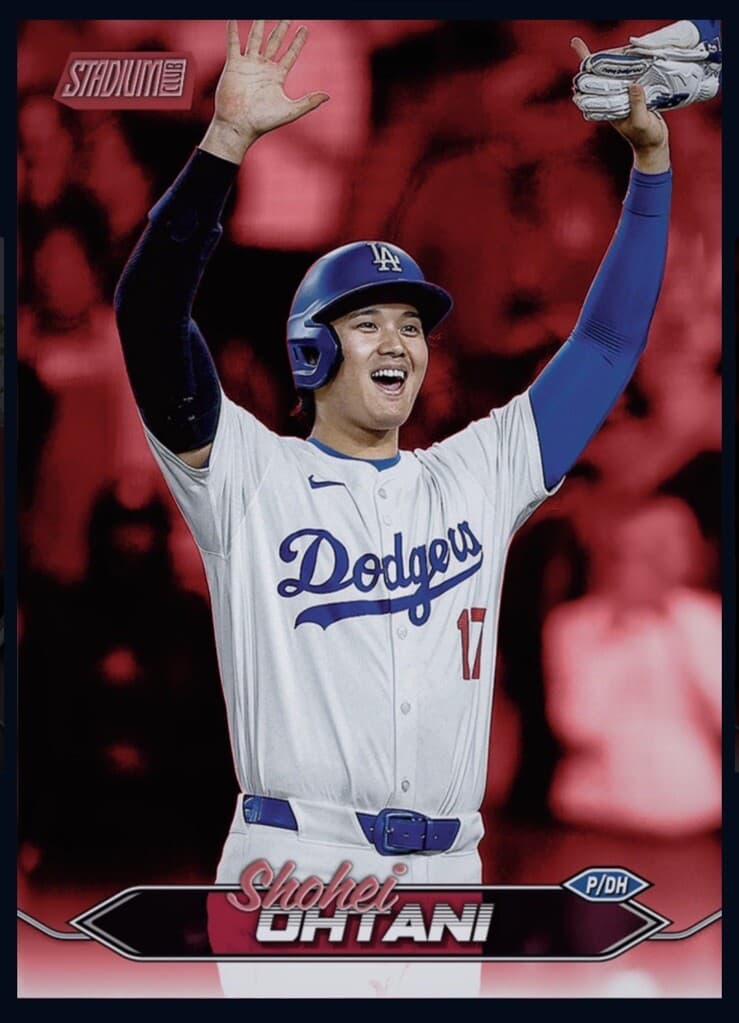 Red Foil 2024 Topps Stadium Club