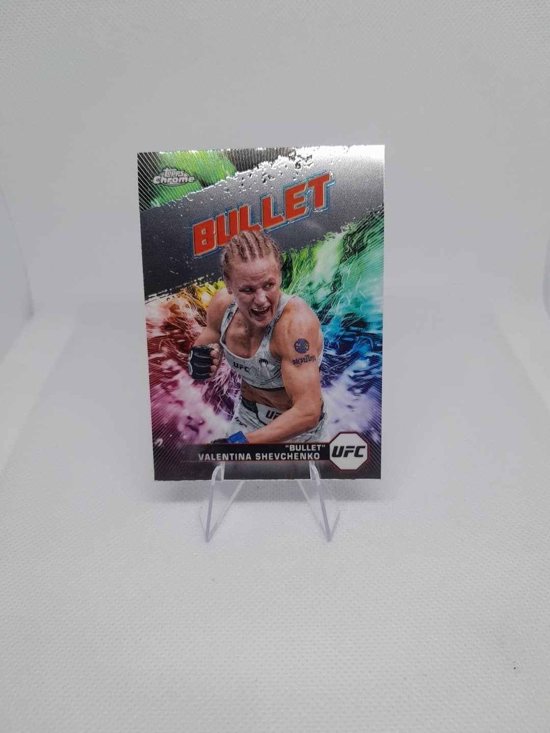 Bullet Valentina Shevchenko 2024 Topps Chrome 2024 Topps Chrome