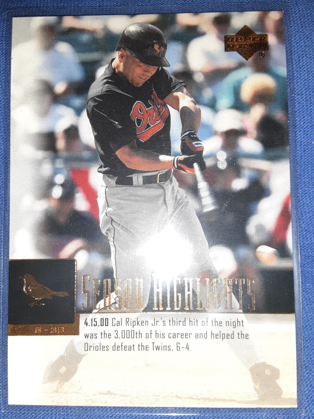 Season Highlights Checklist 2001 Upper Deck