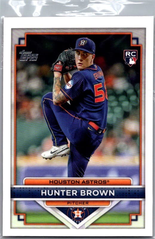 Hunter Brown Flagship 2023 Topps 2023 Topps
