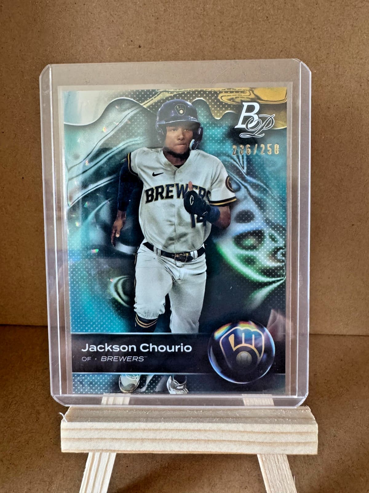 Jackson Chourio 2023 Bowman 2023 Bowman aqua