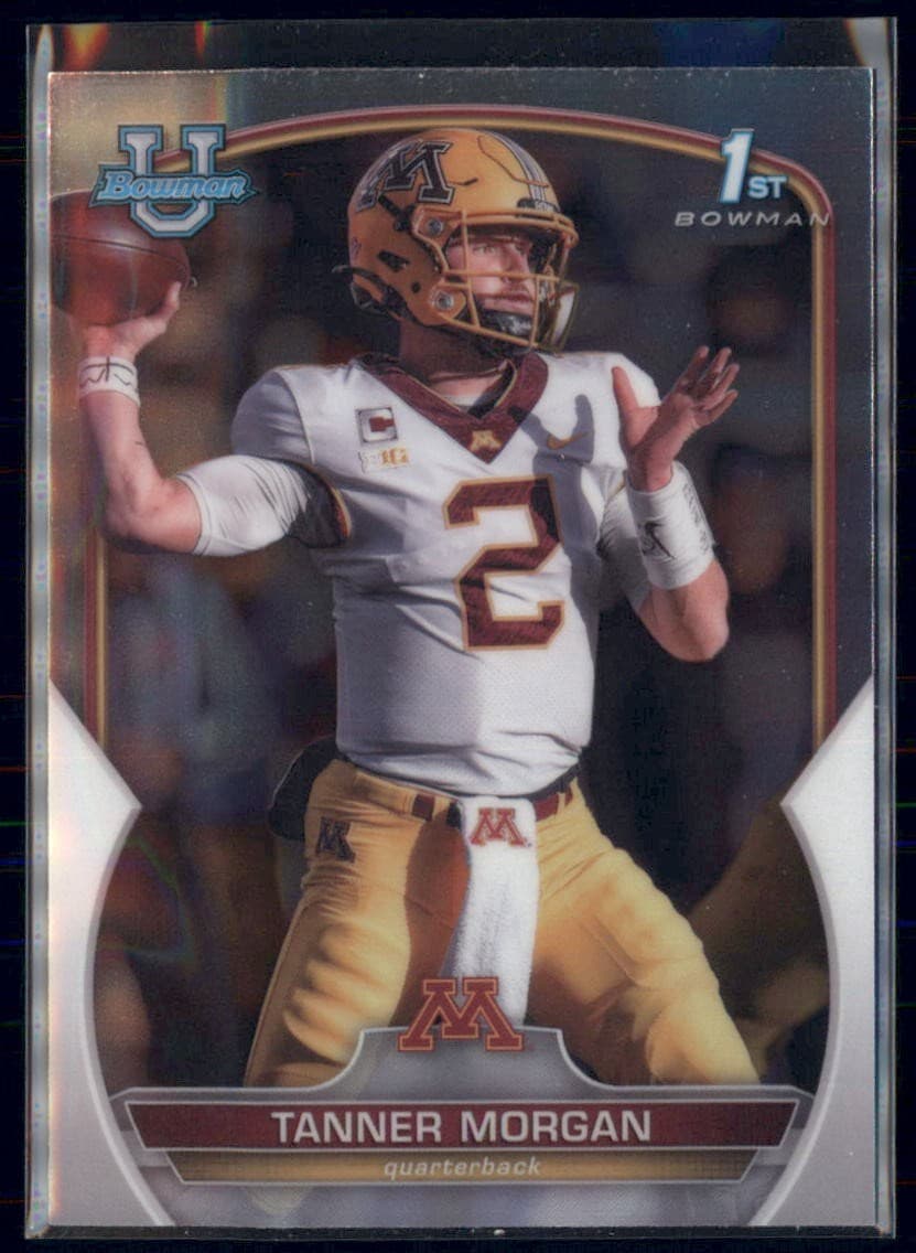 Tanner Morgan 2022 Bowman Chrome 2022 Bowman Chrome