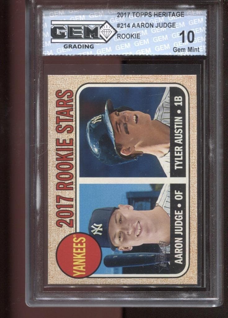 Aaron Judge 2017 Topps Heritage