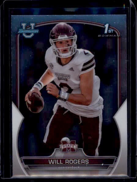 University Will Rogers 2022 Bowman Chrome