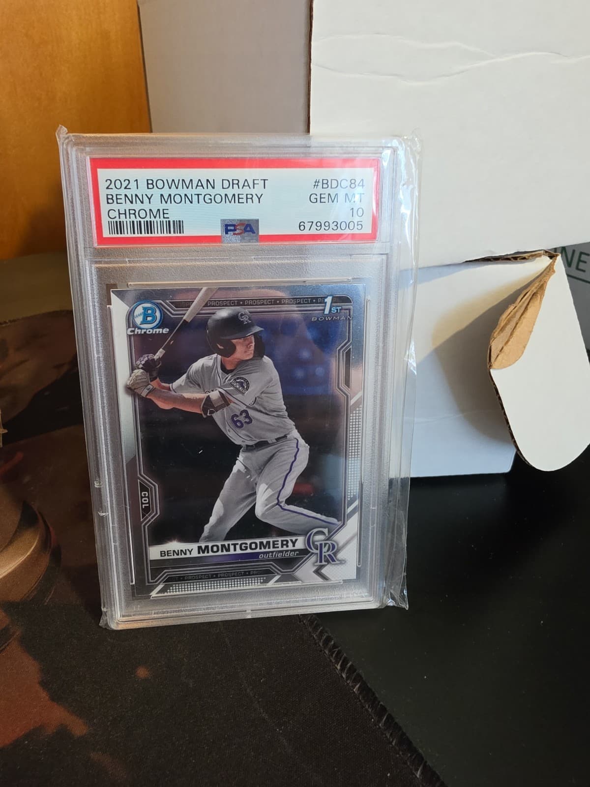 Benny Montgomery 2021 Bowman Draft