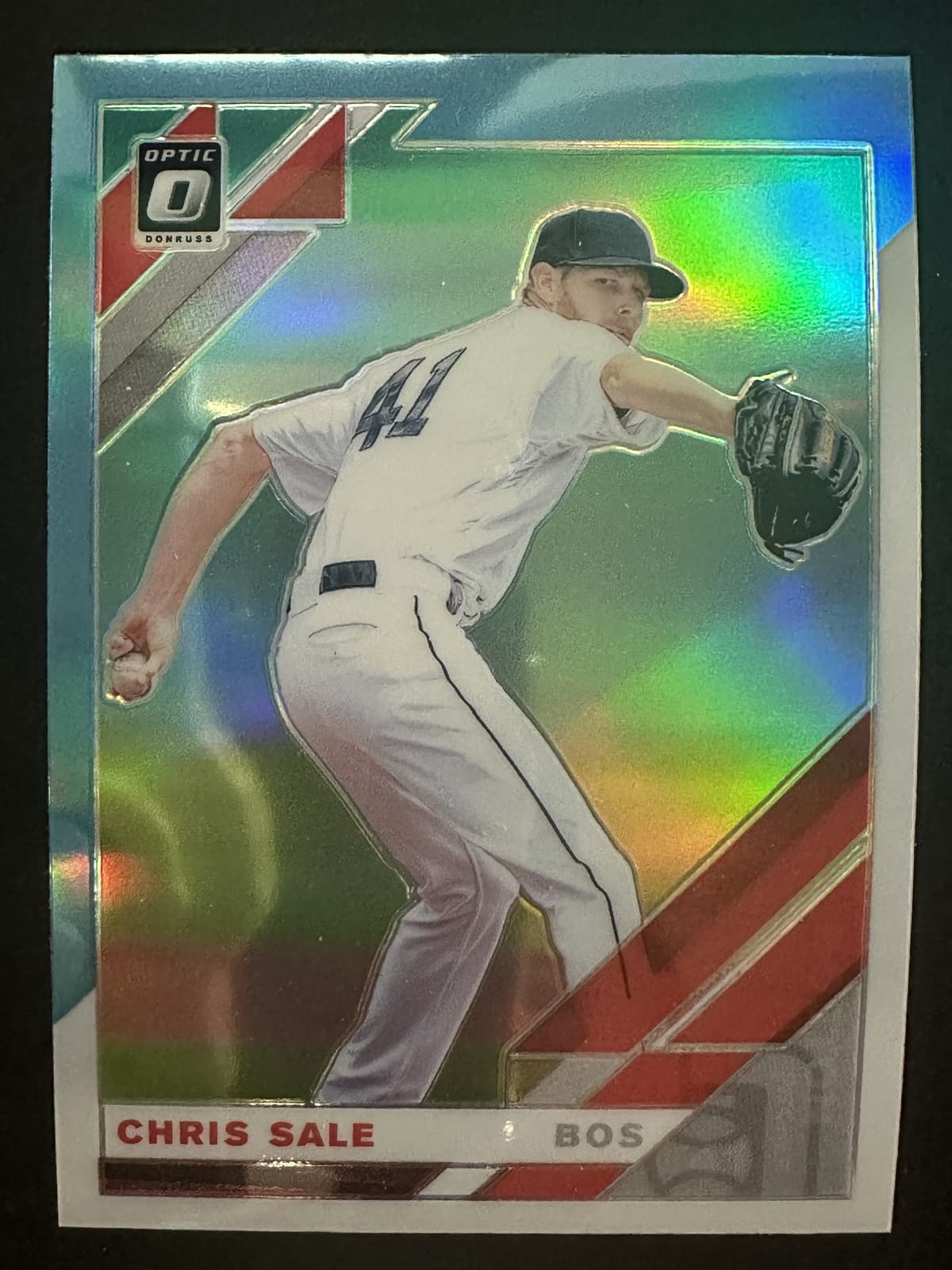 Chris Sale Baseball 2019 Donruss Optic