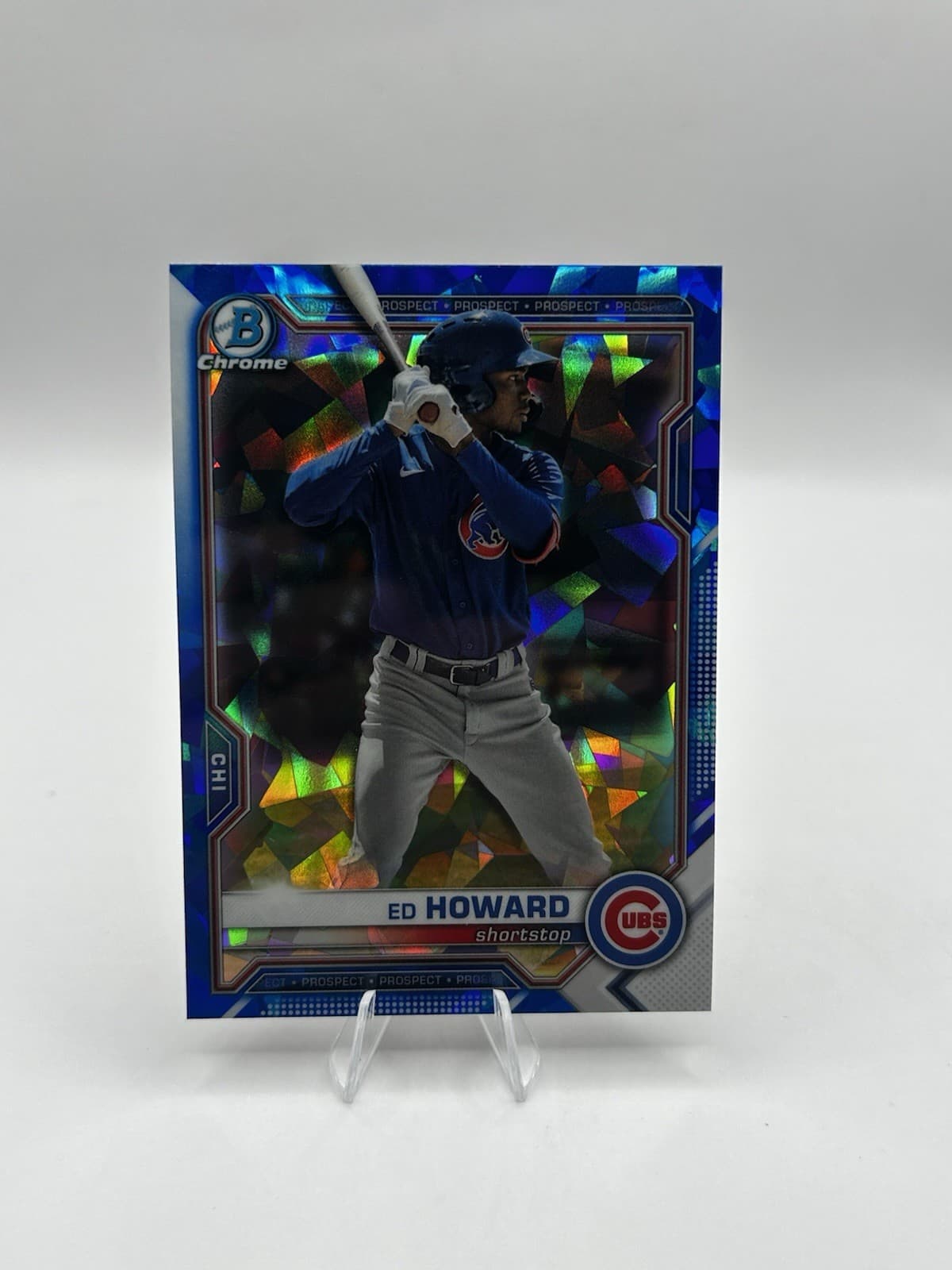 Ed Howard Sapphire 2021 Bowman Chrome 2021 Bowman Chrome