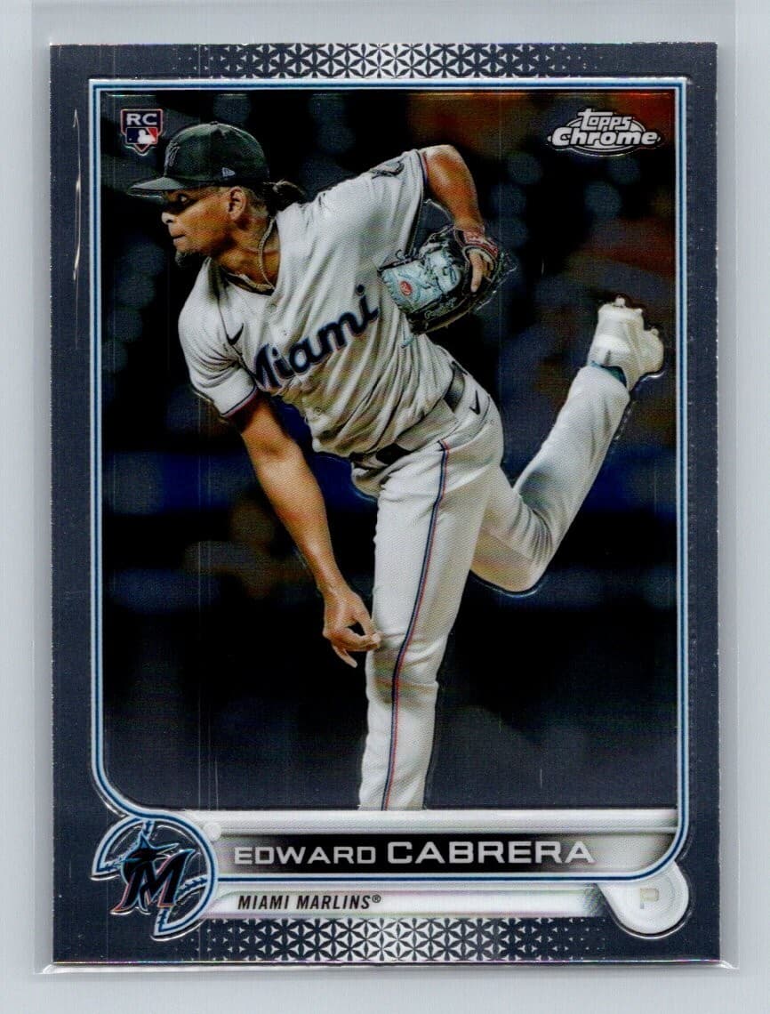 BASEBALL - EDWARD CABRERA 2022 Topps Chrome 2022 Topps Chrome