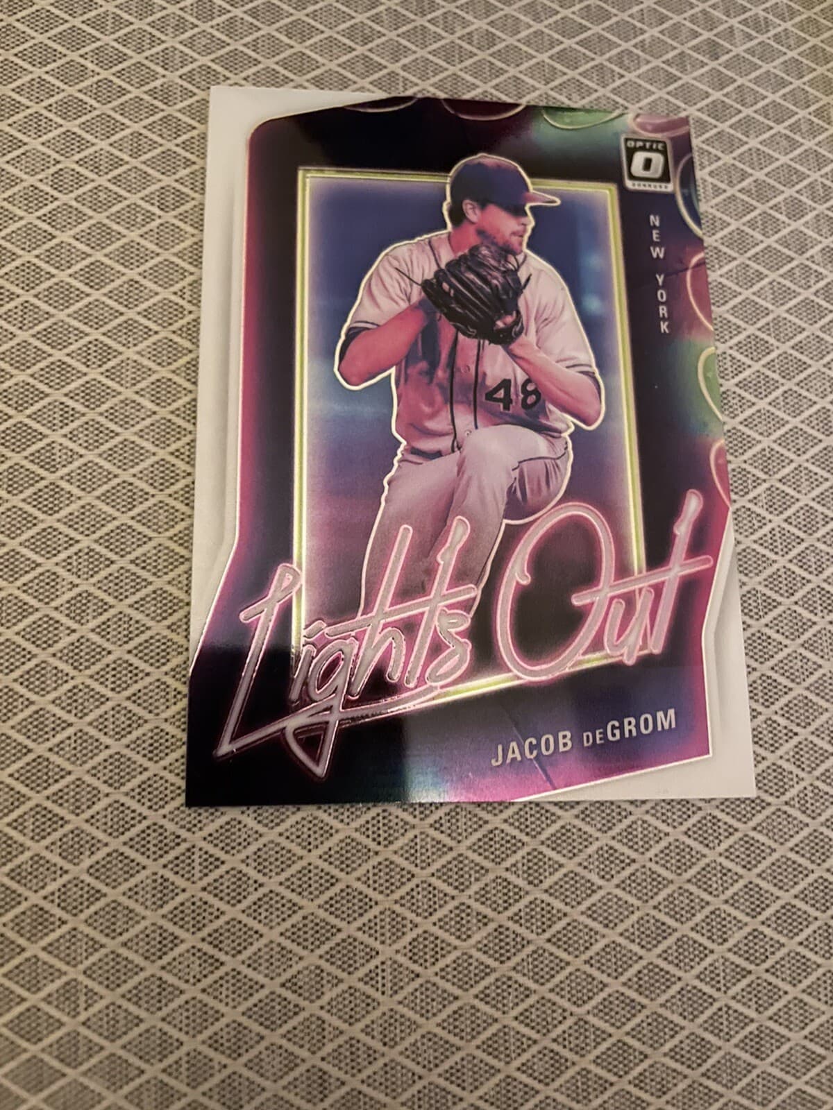 Baseball Jacob 2021 Donruss Optic