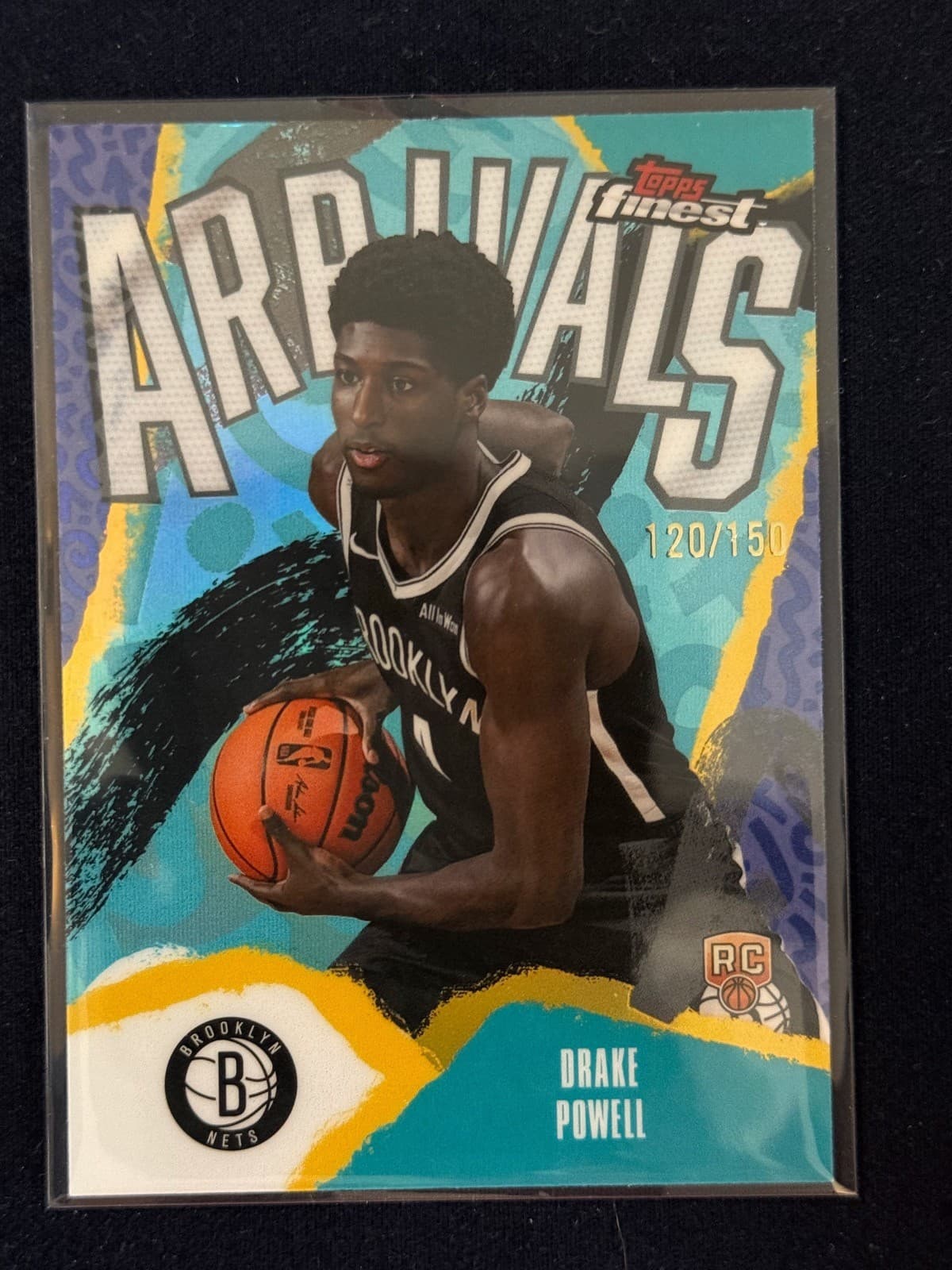 Basketball Drake Powell 2025 Topps Finest 2025 Topps Finest