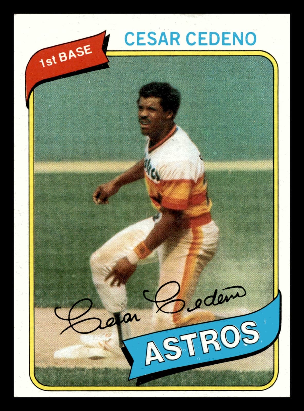 Cesar Cedeno Houston 1980 Topps 1980 Topps