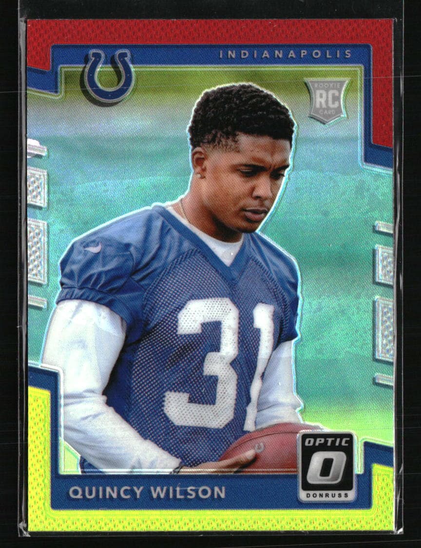Quincy Wilson Red 2017 Donruss Optic 2017 Donruss Optic