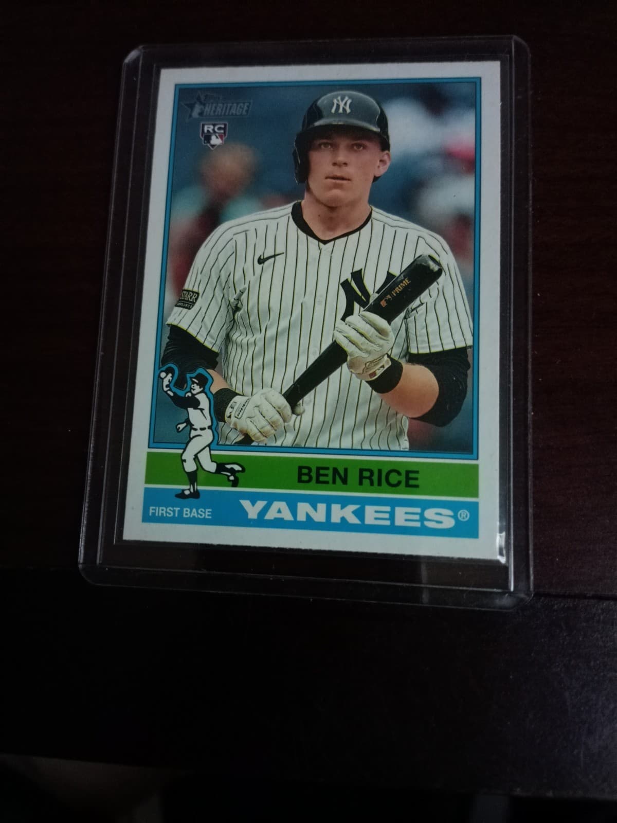 BEN RICE NEW YORK YANKEES 2025 Topps Heritage
