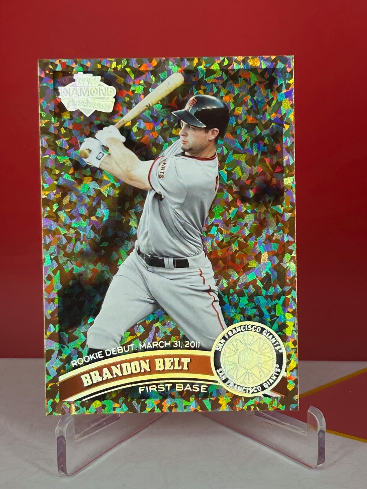 Debut Brandon Belt 2011 Topps Update 2011 Topps Update