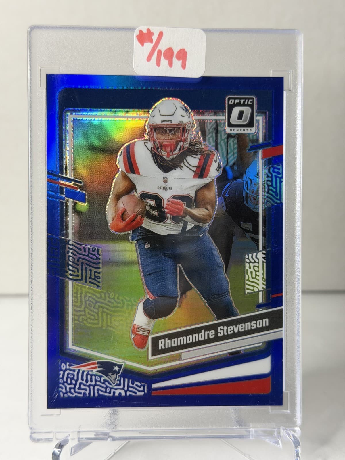Rhamondre Stevenson Blue 2023 Panini