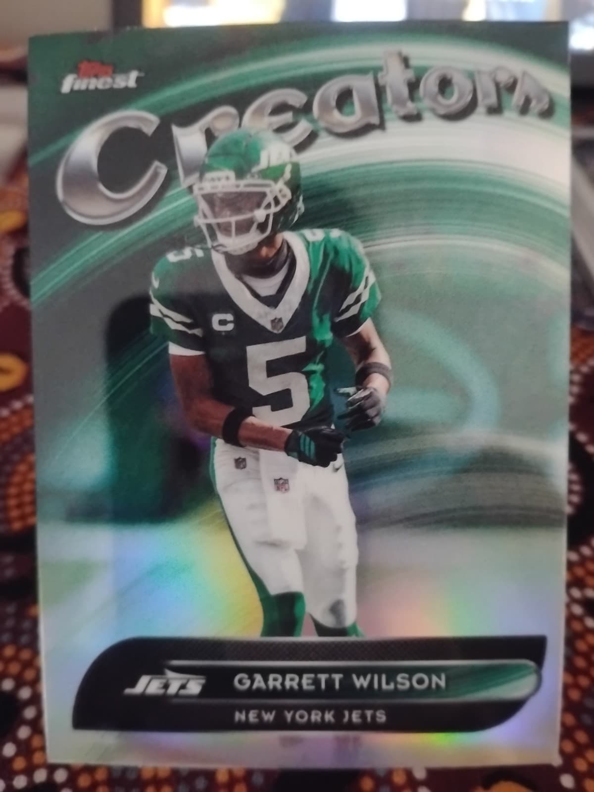 Garrett Wilson 2025 Topps Finest 2025 Topps Finest
