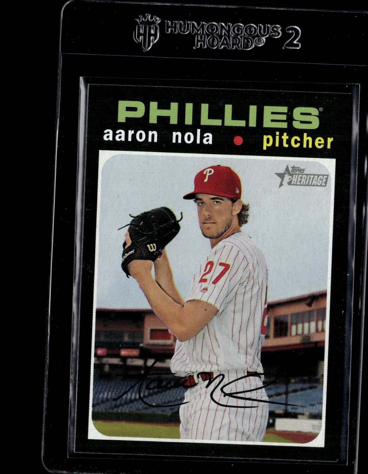 Aaron Nola 2020 Topps Heritage 2020 Topps Heritage