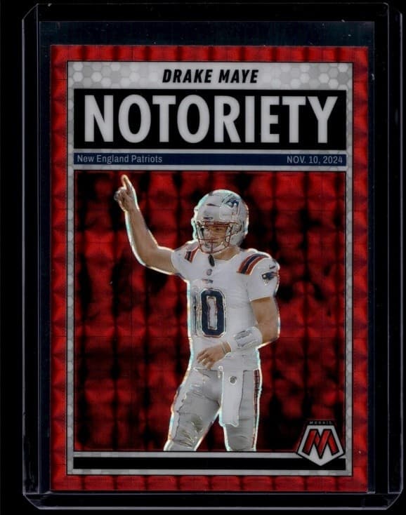 Football Drake Maye 2025 Panini Mosaic 2025 Panini Mosaic