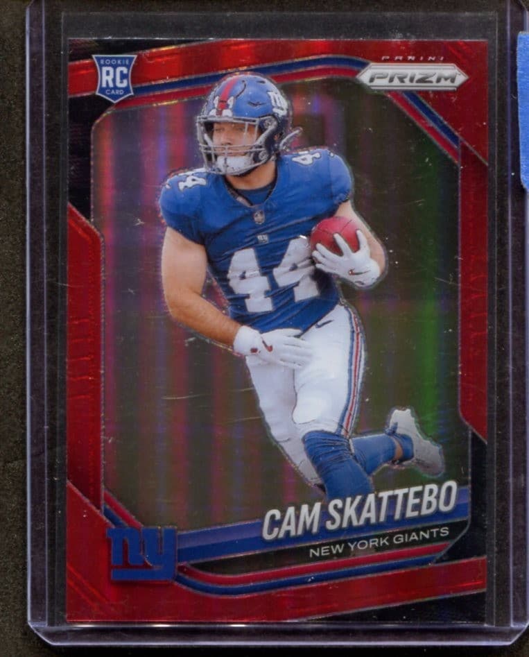 Cam Skattebo Red 2025 Panini Prizm 2025 Panini Prizm