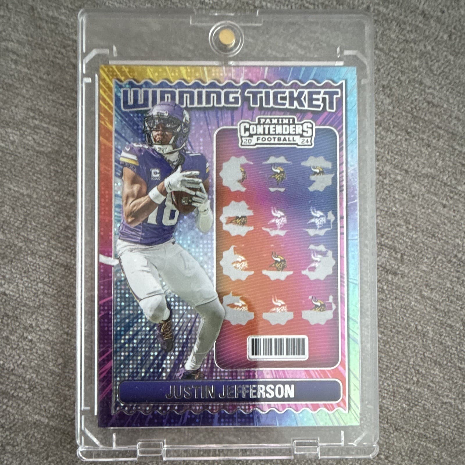 Contenders Football Justin 2024 Panini