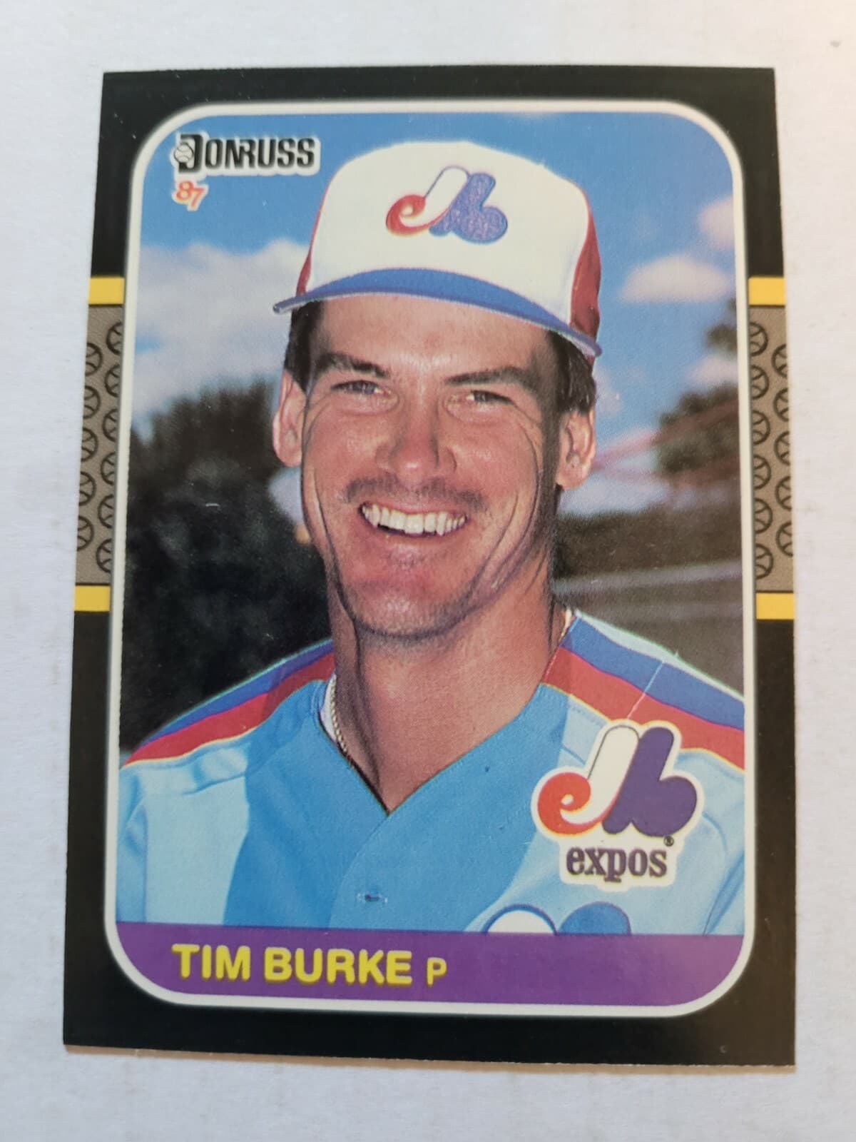 TIM BURKE NM 1987 Donruss 1987 Donruss