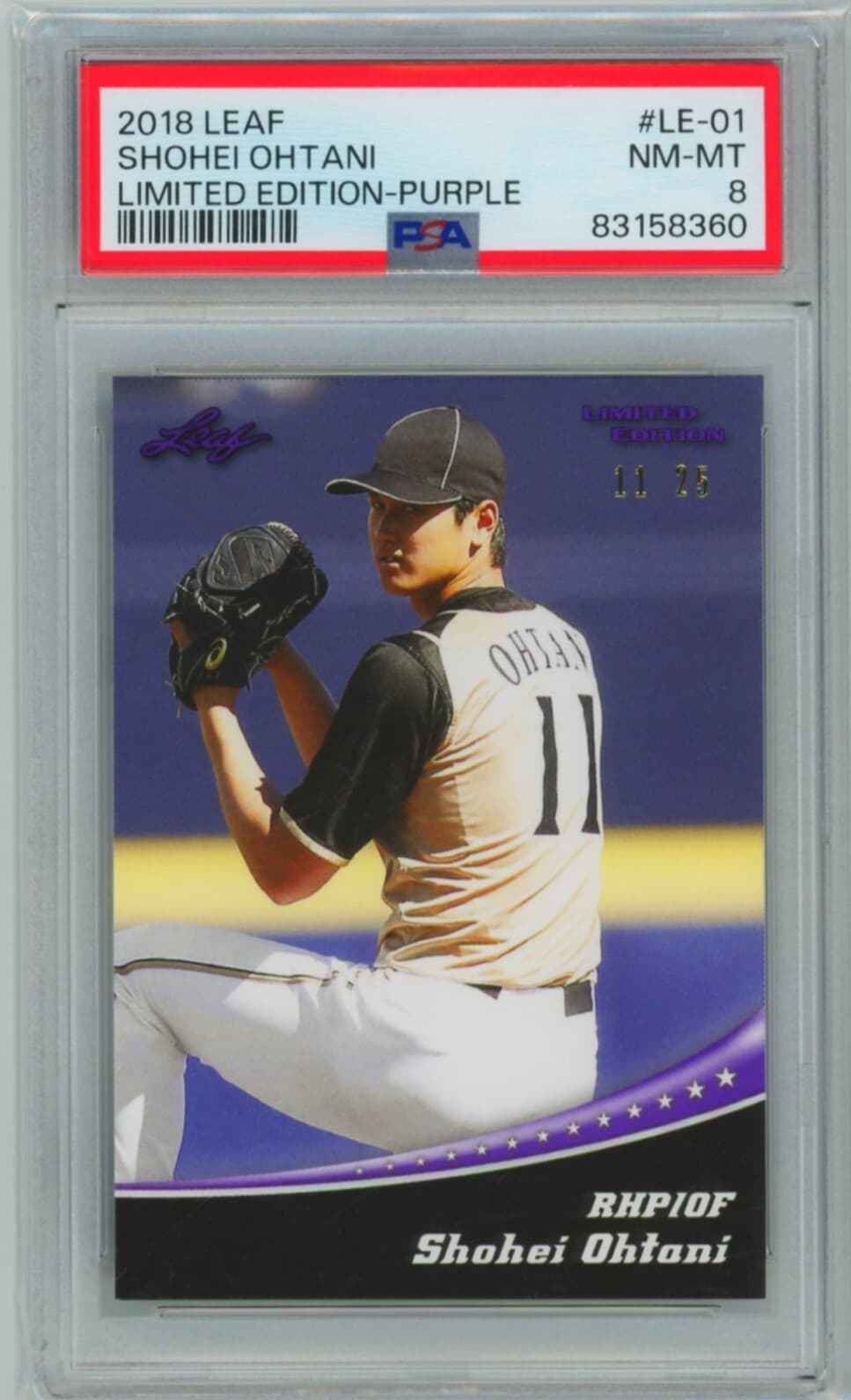 Shohei Ohtani Japan 2018 Leaf 2018 Leaf
