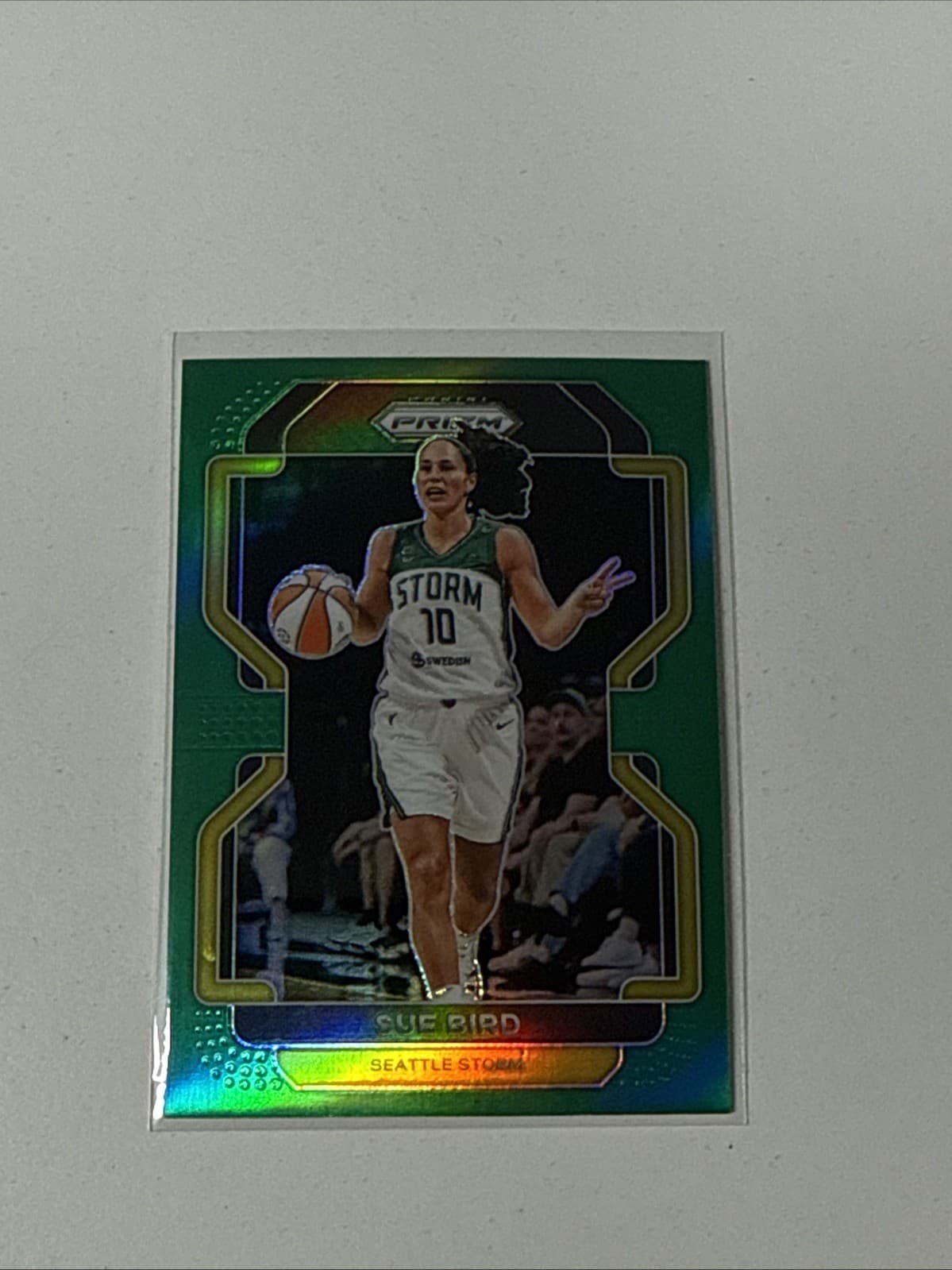 Sue Bird Green 2022 Panini Prizm 2022 Panini Prizm green