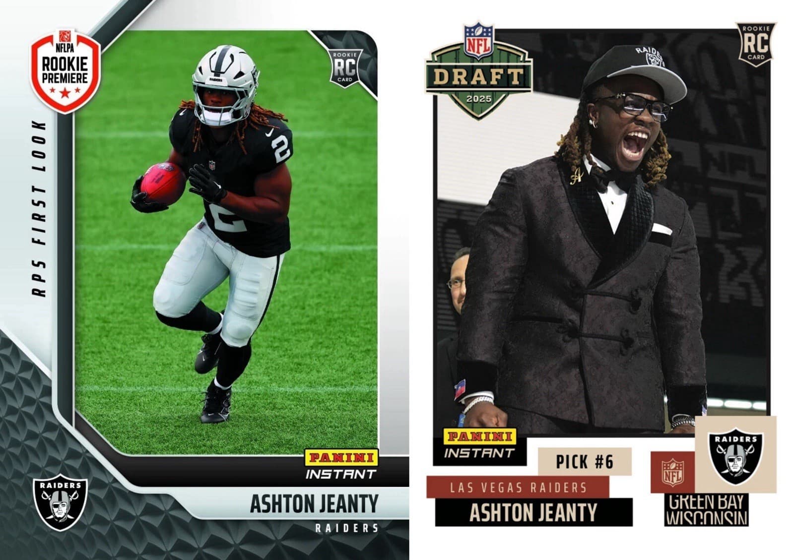 Ashton Jeanty Instant 2025 Panini 2025 Panini