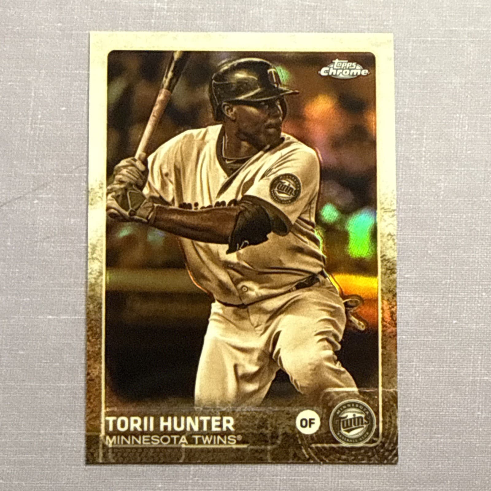 Sepia Refractors Torii 2015 Topps Chrome 2015 Topps Chrome