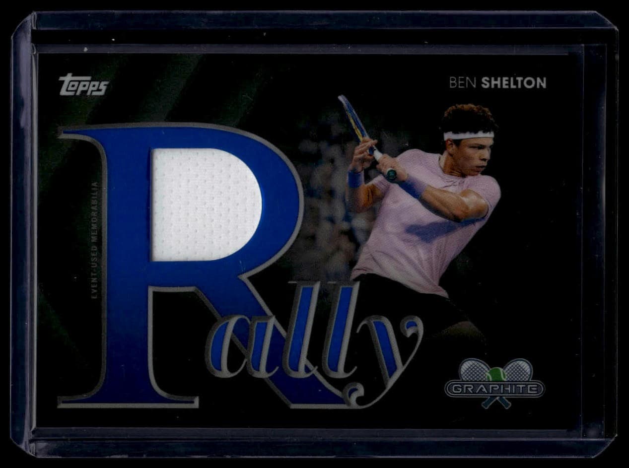 Ben Shelton Rally 2026 Topps 2026 Topps blue-refractor