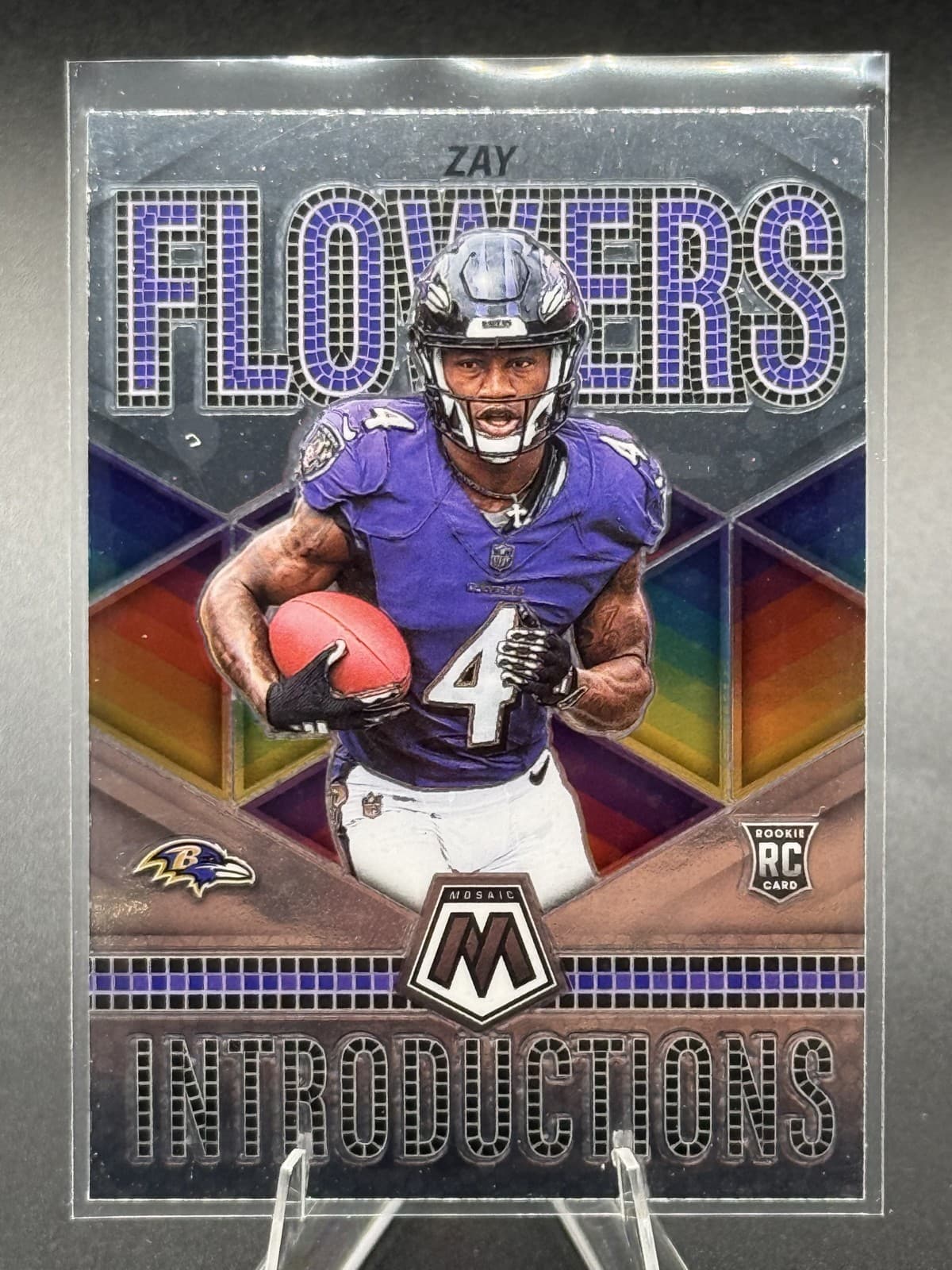 Introductions Zay Flowers 2023 Panini Mosaic 2023 Panini Mosaic