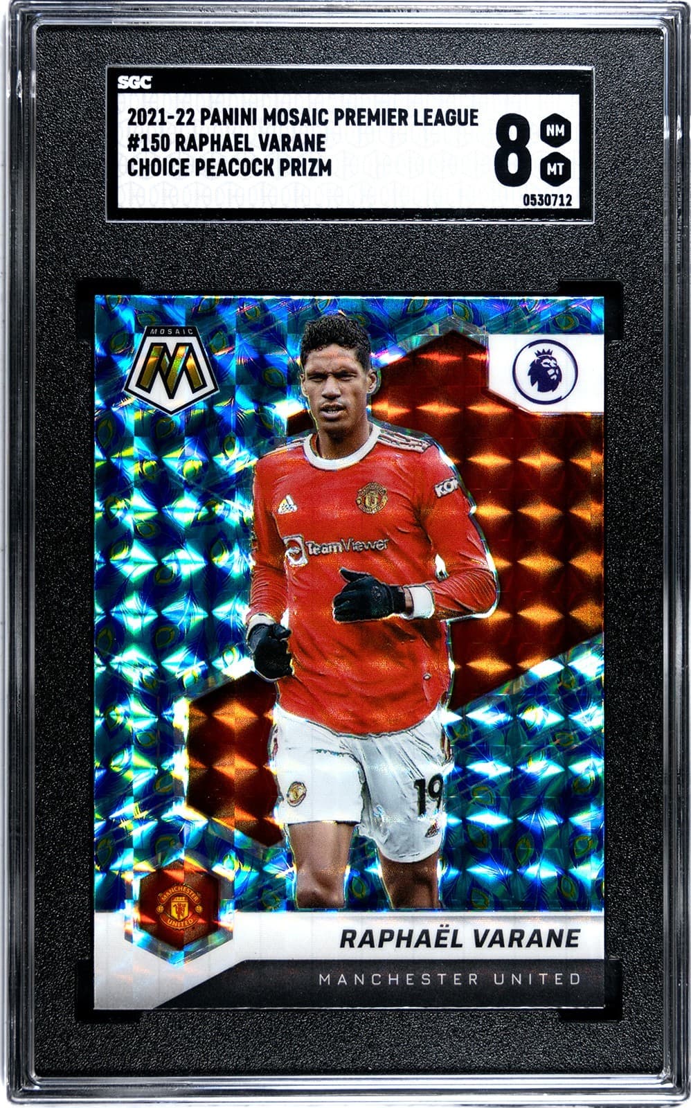 Raphael Varane trading card