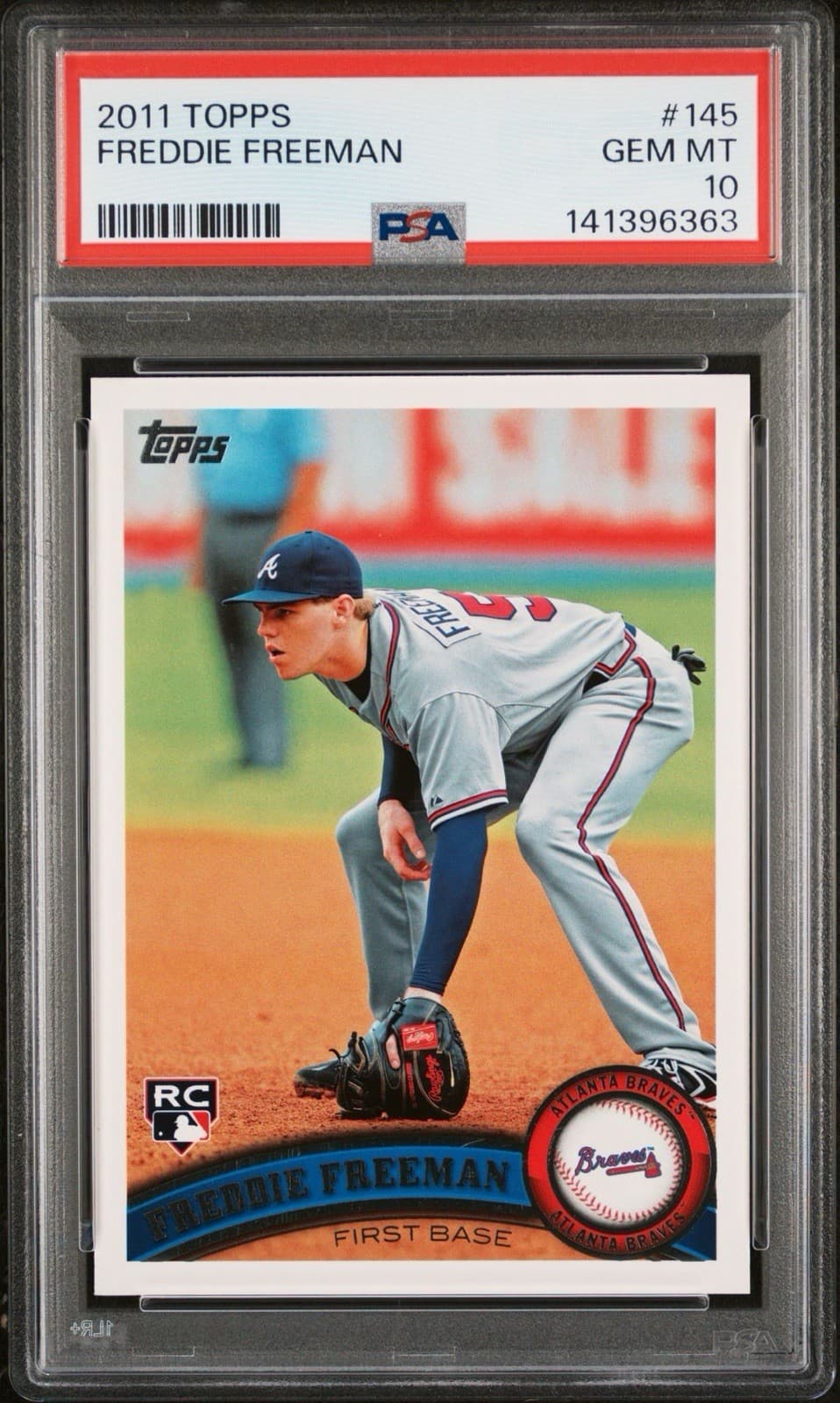 Freddie Freeman trading card