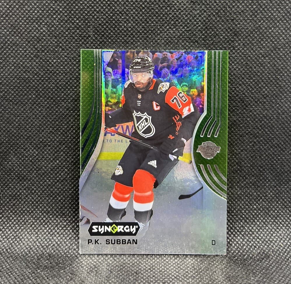 Synergy Hockey Green 2019 Upper Deck 2019 Upper Deck