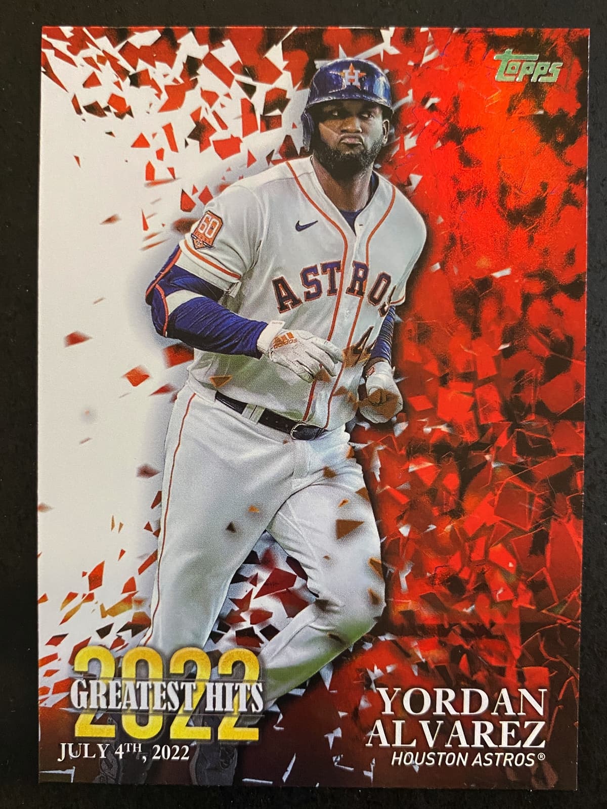Yordan Alvarez Baseball #22GH