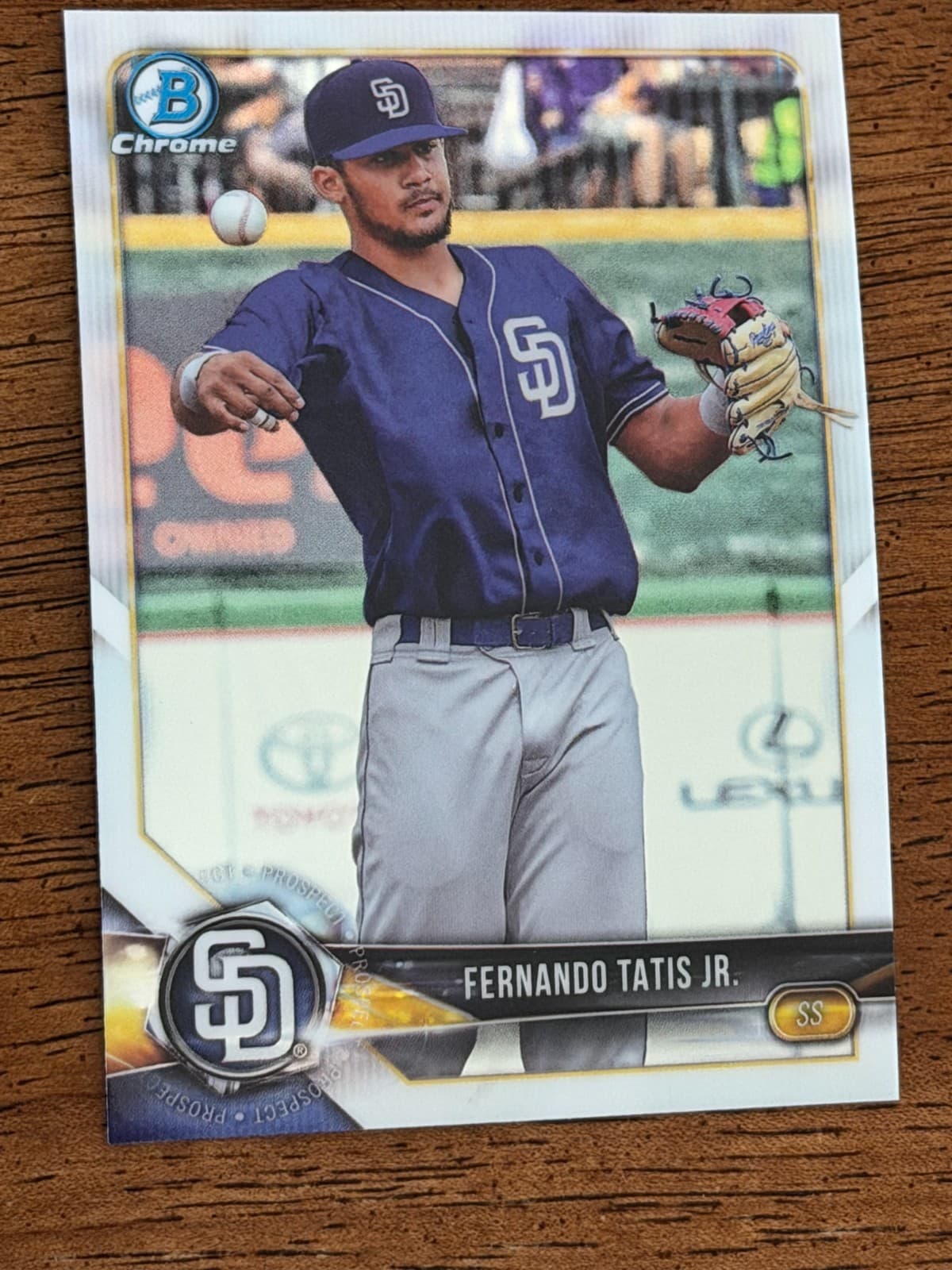 Prospects Fernando Tatis 2018 Bowman Chrome