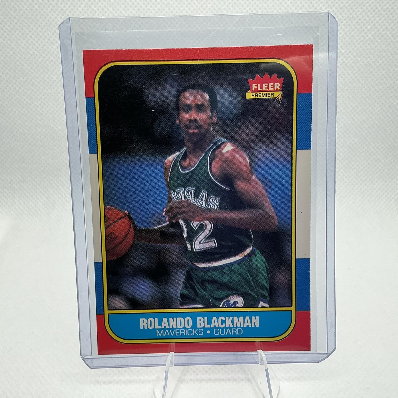 Rolando Blackman 1986 Fleer 1986 Fleer