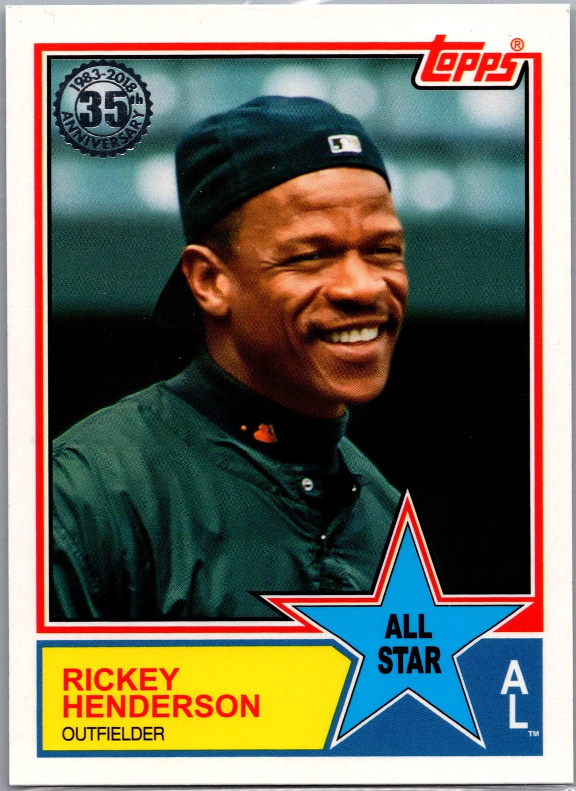 Rickey Henderson Baseball #83AS