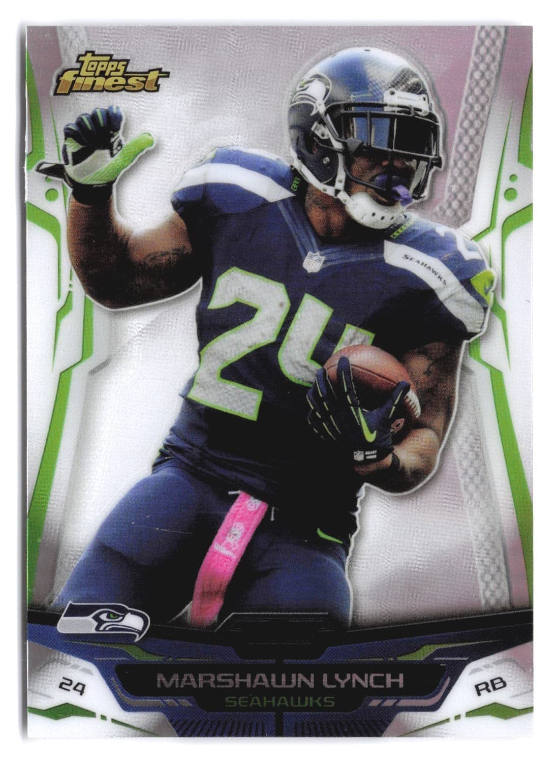 Marshawn Lynch 2014 Topps Finest 2014 Topps Finest refractor