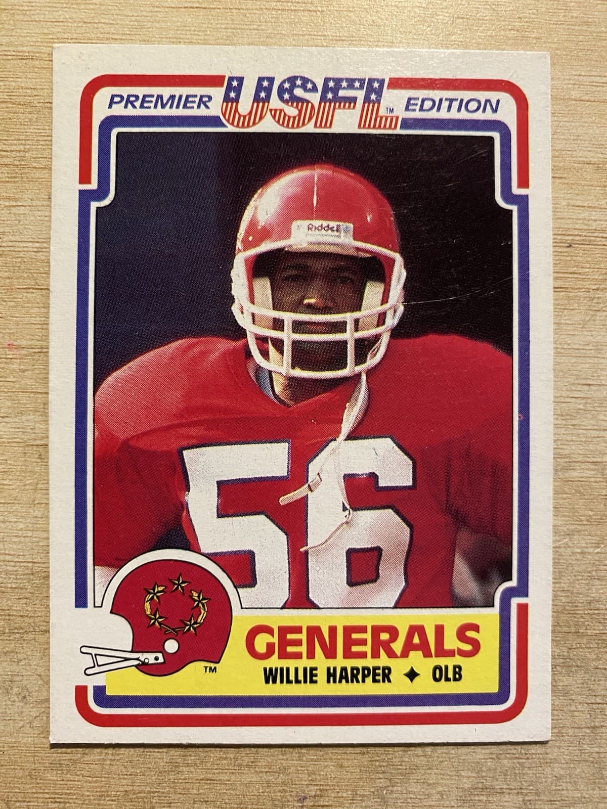 Football Willie Harper 1984 Topps 1984 Topps