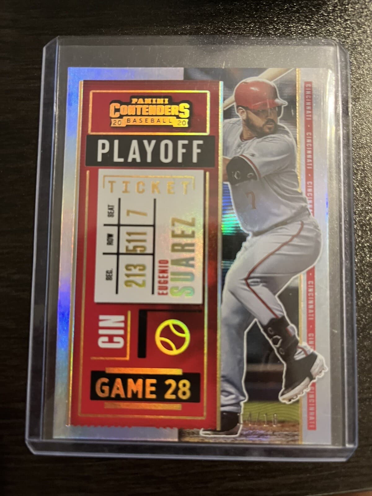 Baseball Eugenio Suarez 2020 Panini Contenders