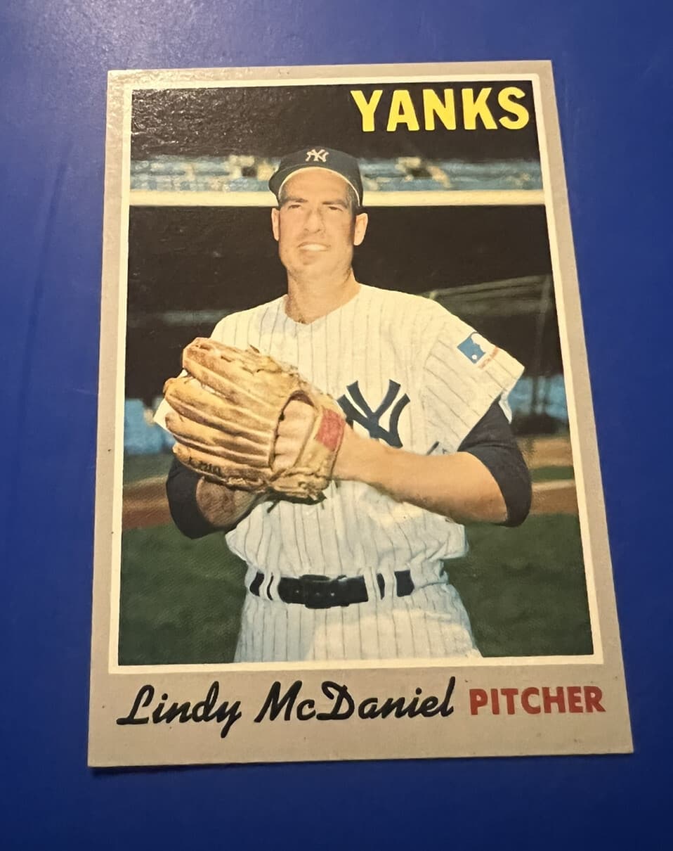 LINDY MCDANIEL YANKEES EXMT #493