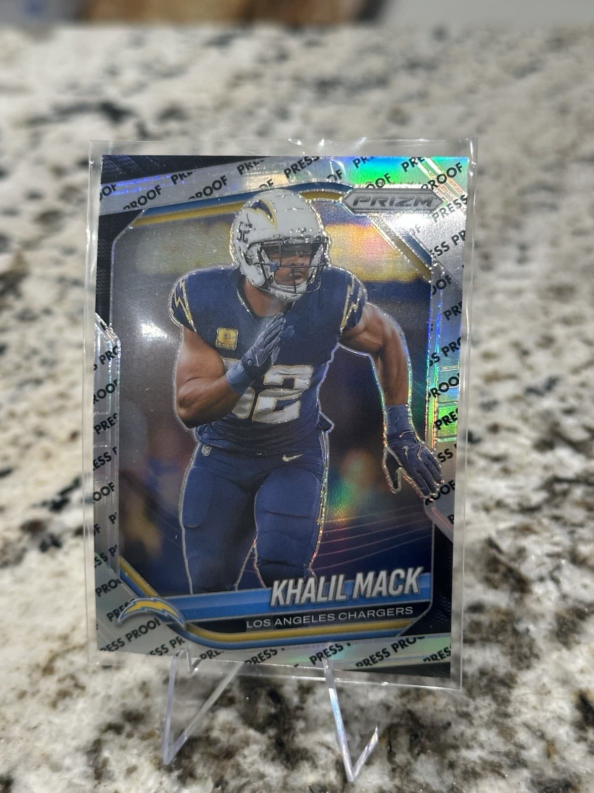 Football Khalil Mack 2025 Panini Prizm 2025 Panini Prizm