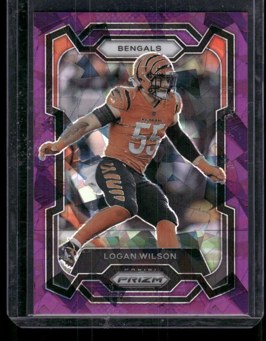 Logan Wilson Purple 2023 Panini Prizm 2023 Panini Prizm