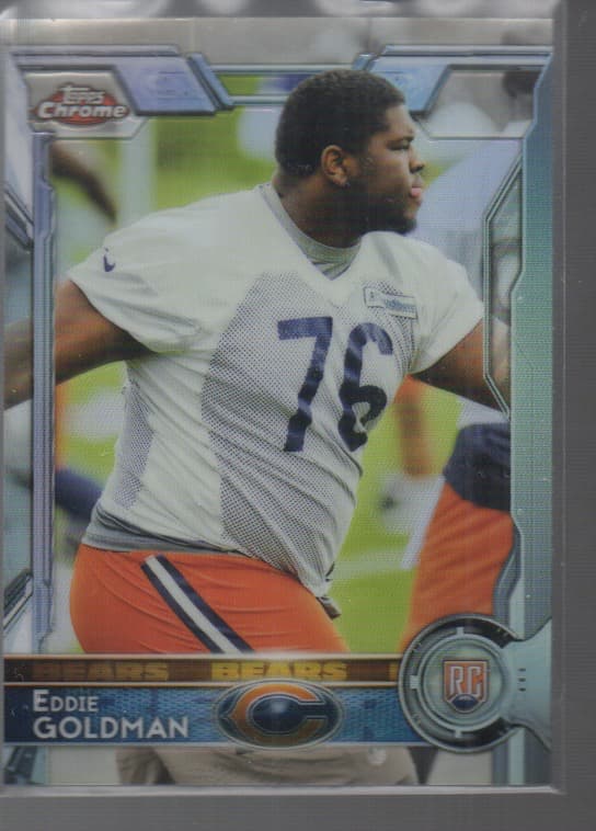 EDDIE GOLDMAN 2015 Topps Chrome 2015 Topps Chrome refractor