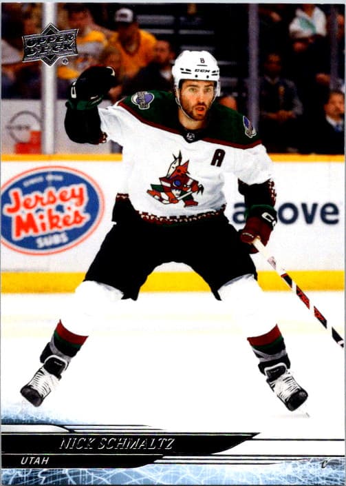 Nick Schmaltz trading card
